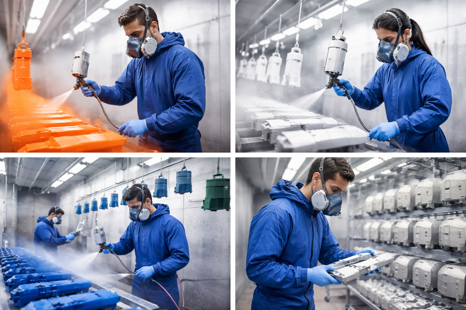 Painting Plastic Parts in Injection Molding